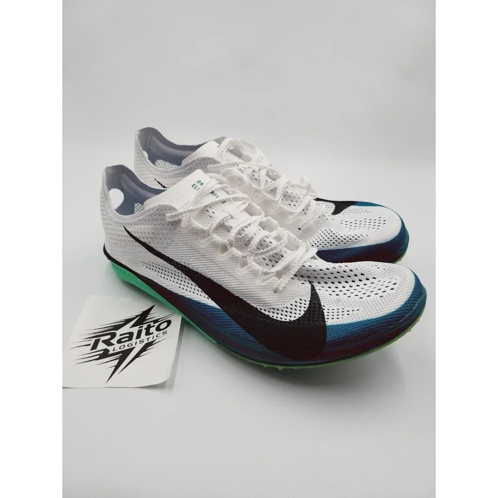 Mens Size 12.5 Nike Track Spikes Dragonfly 2 Elite White Vapor Green FZ9315-102